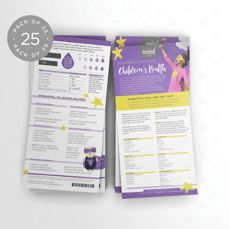Childrens Health Rack Card (25 Pack) Cards