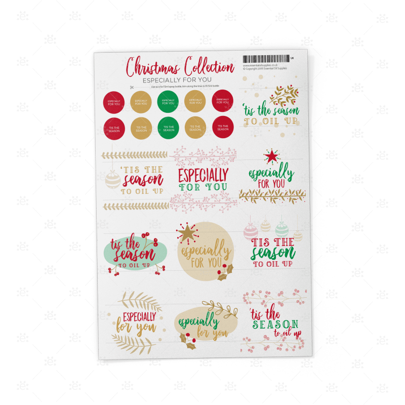 Christmas Collection Especially For You - Label Sheet Labels
