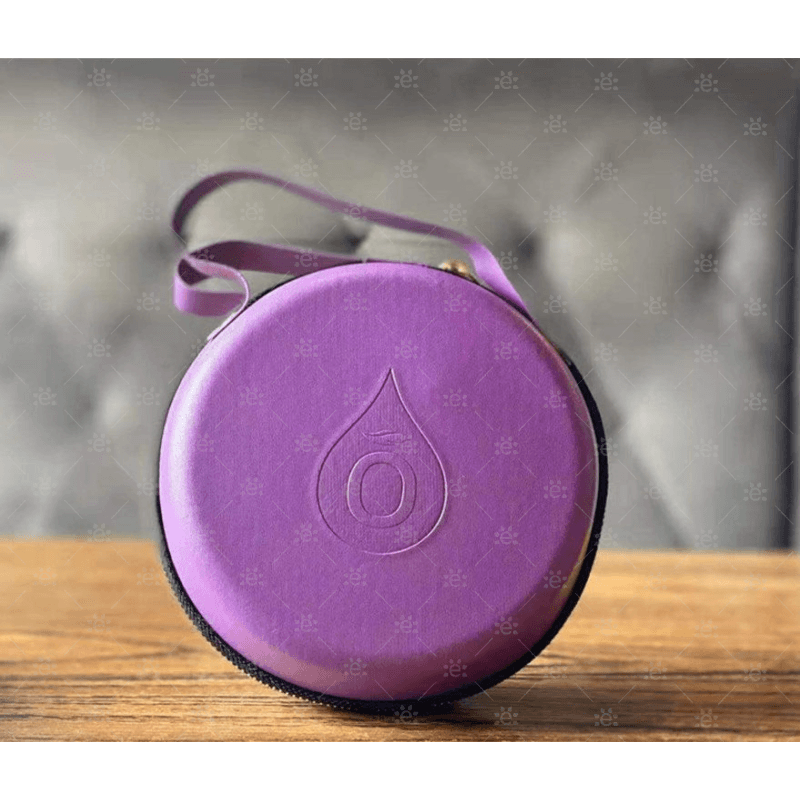 Dterra Round Hardshell Purple Storage Case