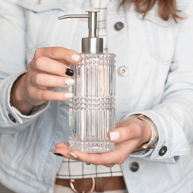 Ethereal 300Ml Iridescent Luxury Dispensing Bottle