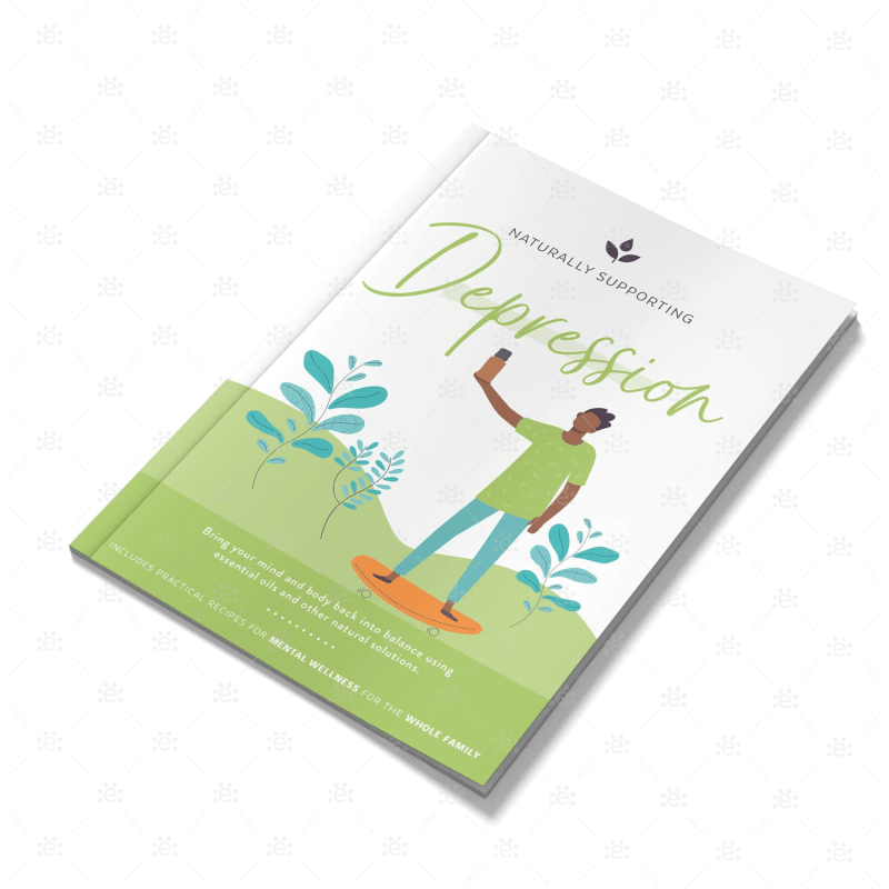 Naturally Supporting Depression Booklet - Coming Soon Books (Bound)