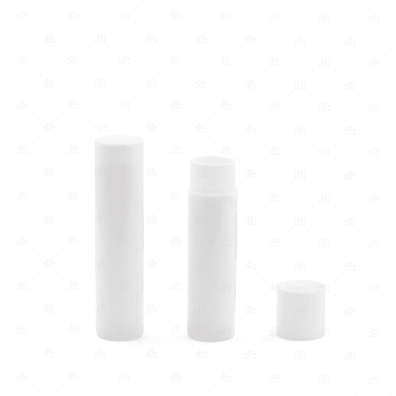 White Lip Balm Dispensers (5 Pack) Plastics/containers
